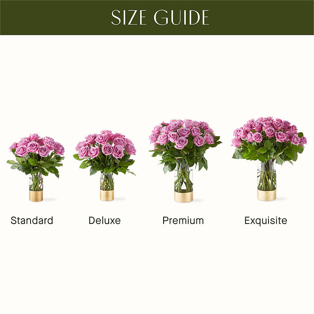 Secret Admirer Lavender Rose Bouquet – HONEY BEES FLORAL & MORE, Lucedale MS