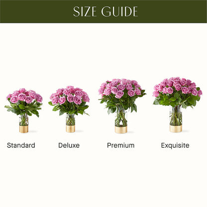 Secret Admirer Lavender Rose Bouquet – HONEY BEES FLORAL & MORE, Lucedale MS