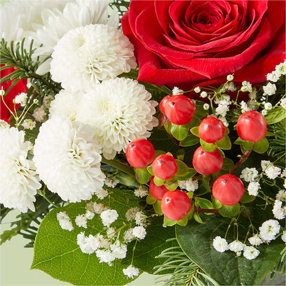Chance of Flurries Bouquet – HONEY BEES FLORAL & MORE, Lucedale MS
