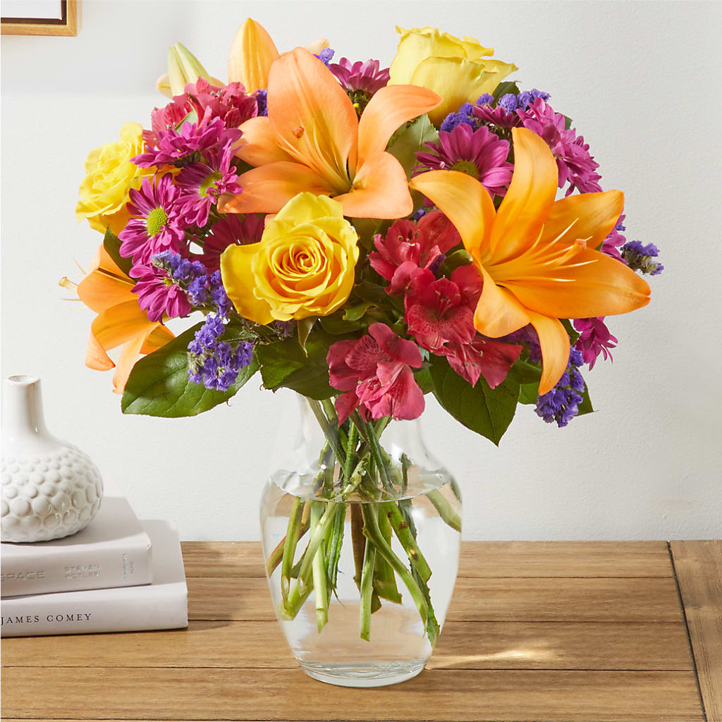 Colorful Visions Bouquet – HONEY BEES FLORAL & MORE, Lucedale MS