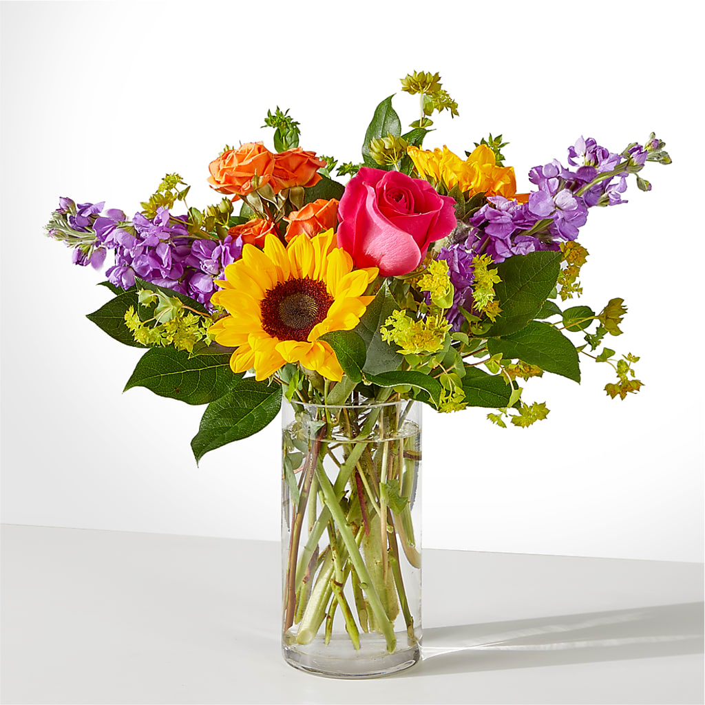 Vibrant Greetings Bouquet – HONEY BEES FLORAL & MORE, Lucedale MS