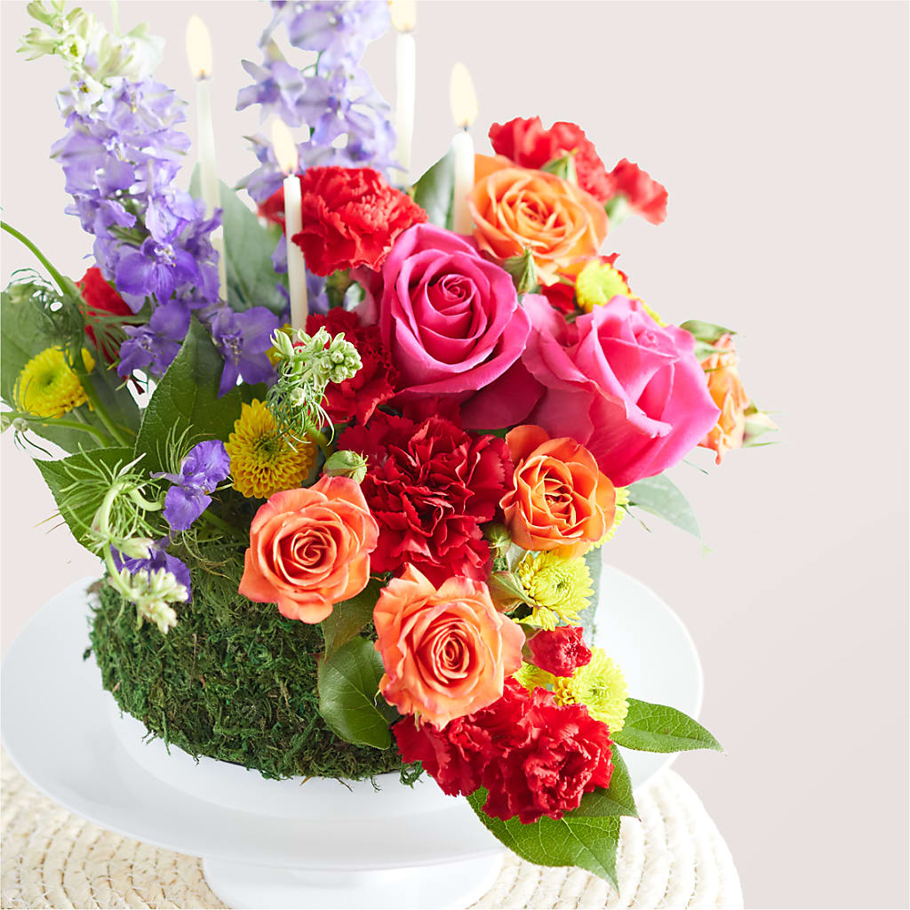 Best Year Yet Floral Cake – HONEY BEES FLORAL & MORE, Lucedale MS