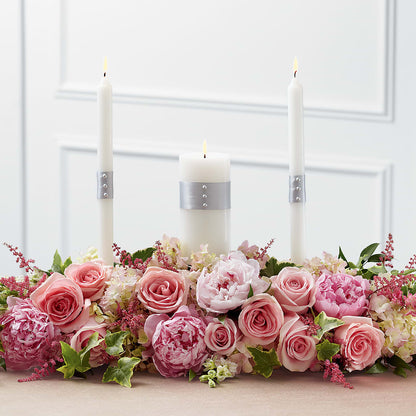 Worldwide Romance Unity Candle Arrangement – HONEY BEES FLORAL & MORE, Lucedale MS