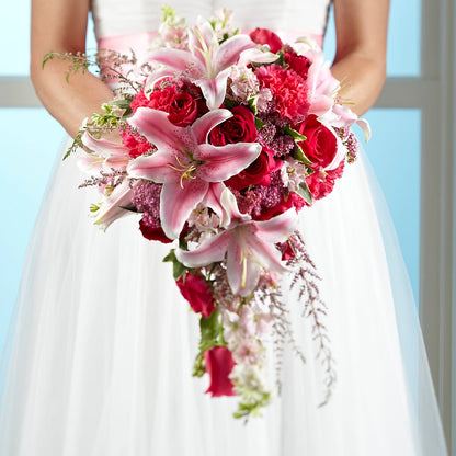 Lily & Rose Bouquet – HONEY BEES FLORAL & MORE, Lucedale MS