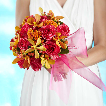 Brilliant Shades of Love Bouquet – HONEY BEES FLORAL & MORE, Lucedale MS